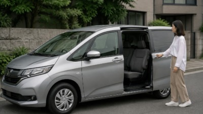Honda Freed из Японии: семь мест в компактном минивэне