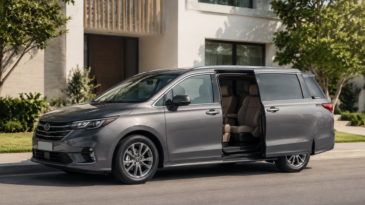 Honda Stepwgn из Японии: семейный минивэн с простором