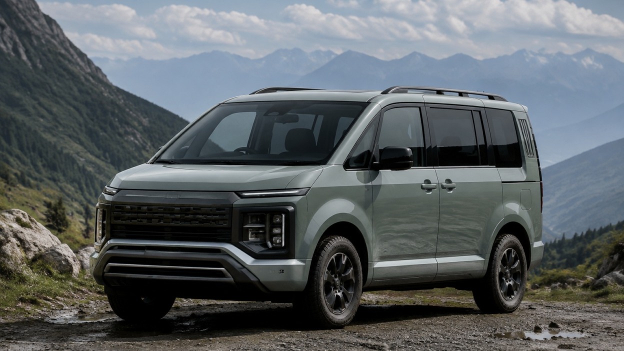 Mitsubishi Delica из Японии: минивэн-вездеход для семьи